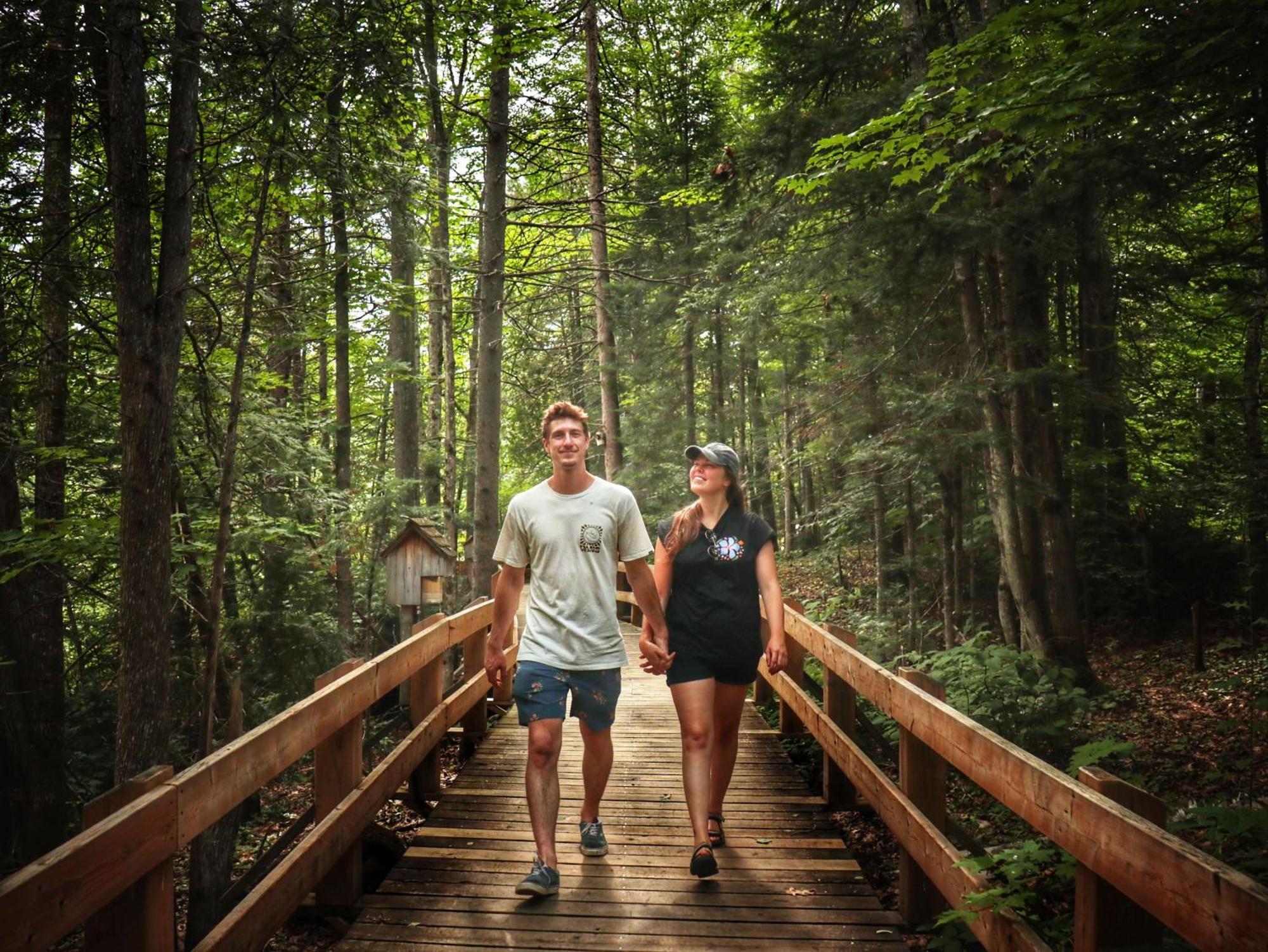 Le Baluchon Eco-Villegiature Saint-Paulin Εξωτερικό φωτογραφία