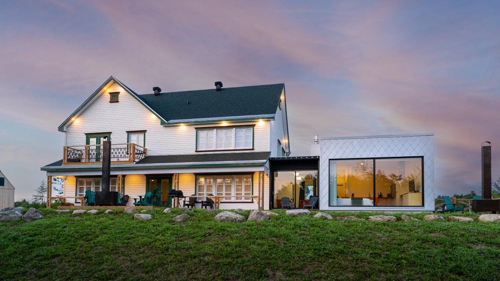 Le Baluchon Eco-Villegiature Saint-Paulin Εξωτερικό φωτογραφία
