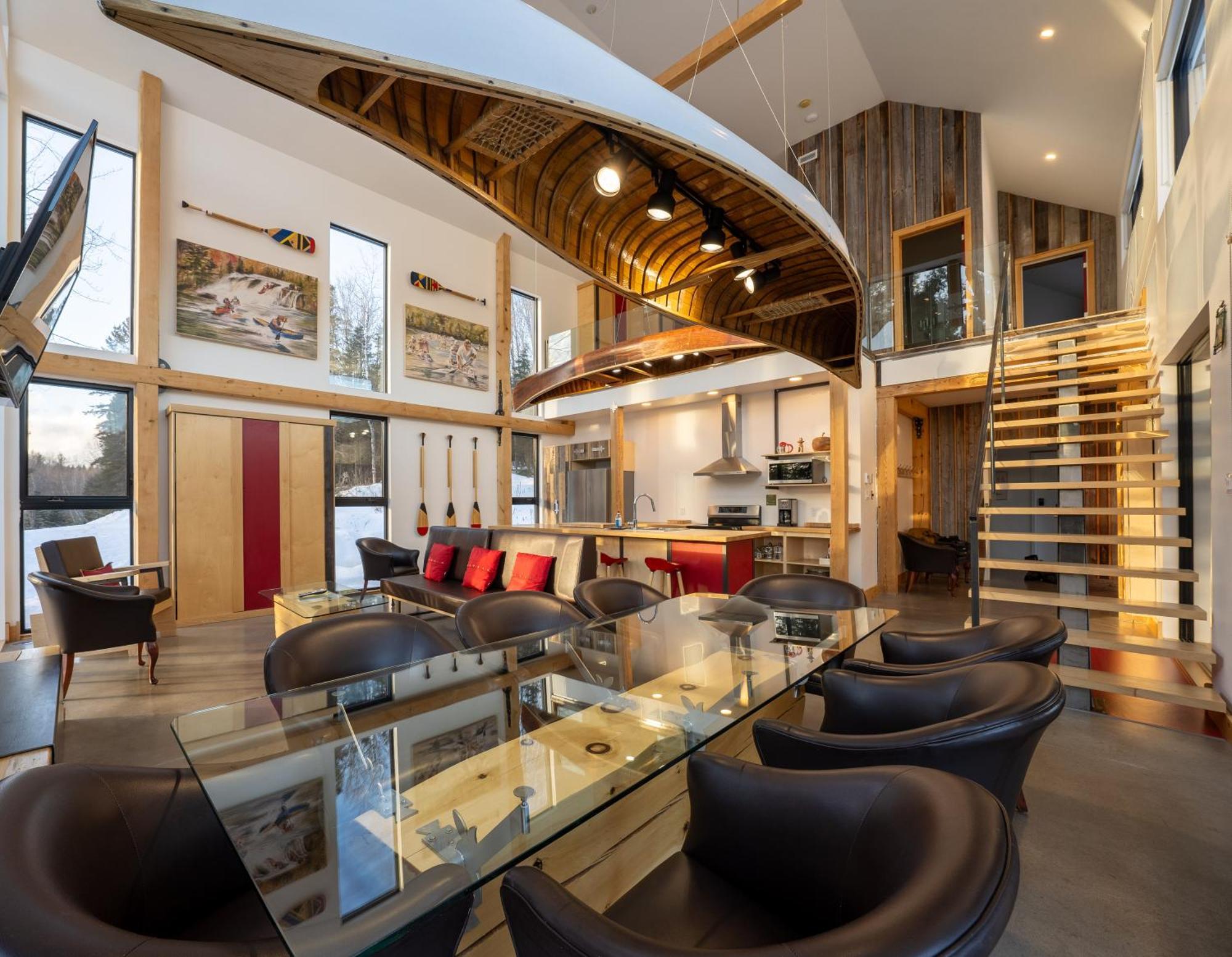 Le Baluchon Eco-Villegiature Saint-Paulin Εξωτερικό φωτογραφία